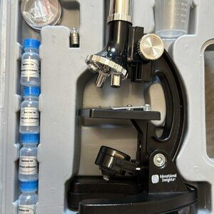 Black Educational Insights Microscope Set
